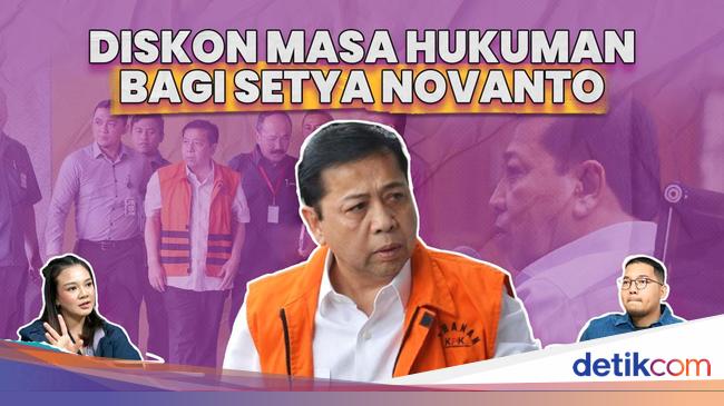 PK Dikabulkan, Setya Novanto Dapat Diskon Masa Hukuman