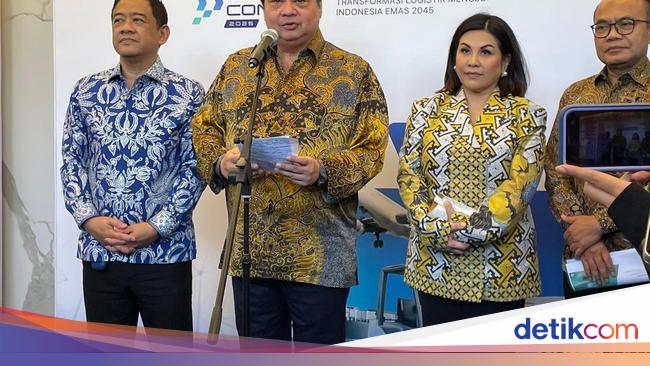 Airlangga Bidik Biaya Logistik RI Turun Jadi 8% di 2030