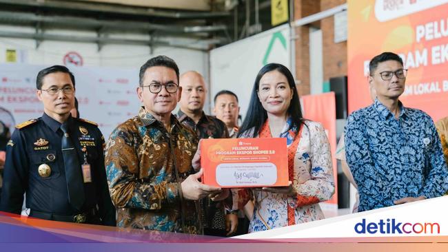 Top! Shopee Ekspor 10 Juta Produk Lokal di Semester I 2025