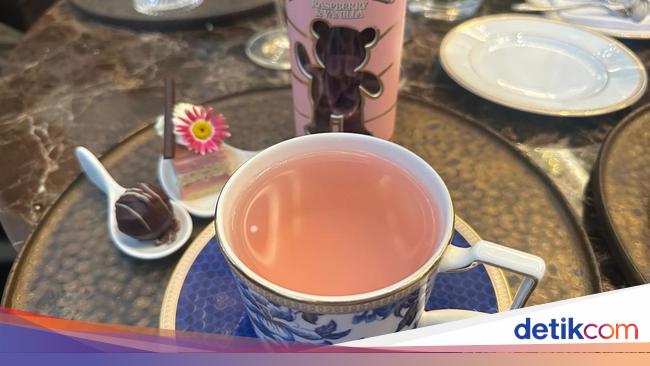 Gemas! Teh Gummy Bear Hadir Eksklusif di Hotel Mewah