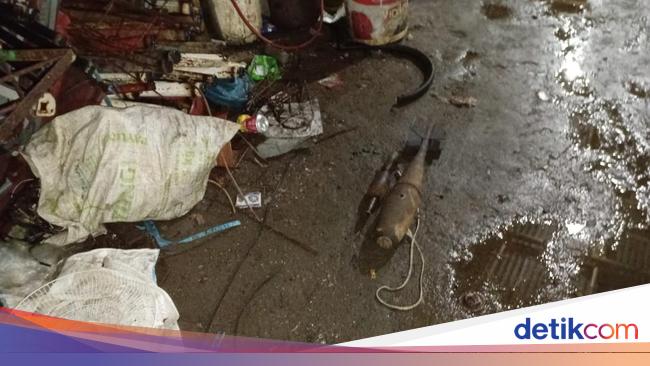 Mortir Peninggalan Perang Gegerkan Warga Tangsel, Gegana Turun Tangan
