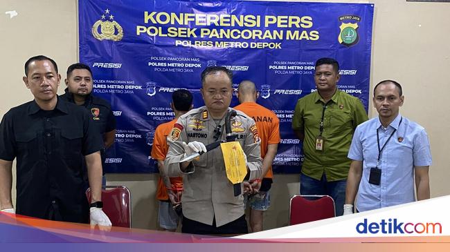 Polisi Tangkap Dua Begal Bersenjata Golok di Depok