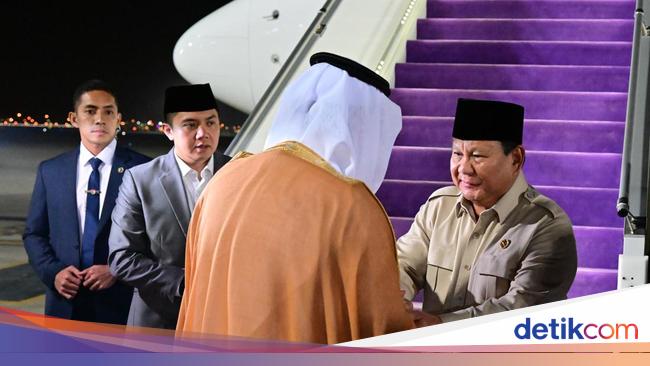 Akhiri Lawatan di Saudi, Prabowo Bertolak ke Rio de Janeiro Hadiri KTT BRICS