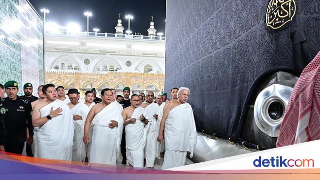 Prabowo Tunaikan Ibadah Umrah di Sela Kunjungan Kenegaraan ke Arab Saudi