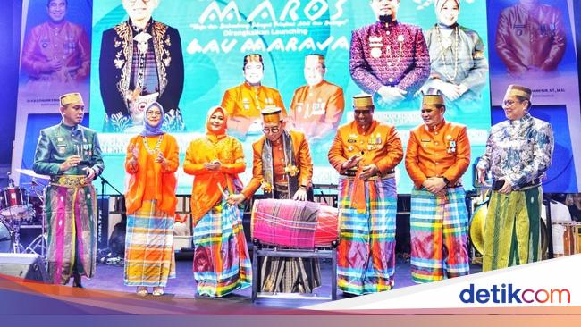 Buka Festival Gau' Maraja, Menbud Bicara Budaya-Jejak Peradaban Maros