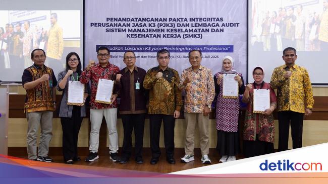 Cegah Penyimpangan, 120 PJK3 &amp; Lembaga SMK3 Tandatangani Pakta Integritas