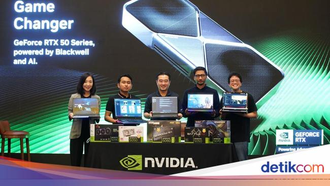 Nvidia Boyong Deretan RTX 50 Baru ke Indonesia
