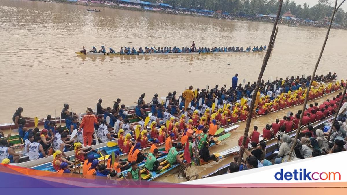 Tim Raga Hadir di Tepian Rajo, Pacu Jalur Rayon III Berjalan Aman