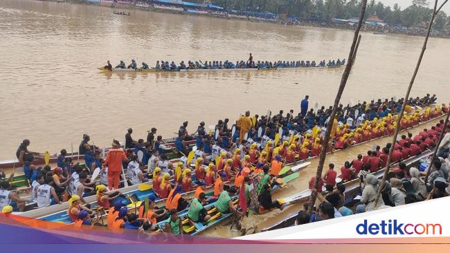 Tim Raga Hadir di Tepian Rajo, Pacu Jalur Rayon III Berjalan Aman