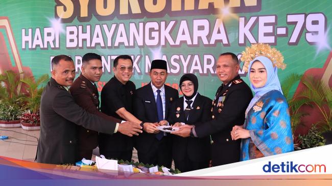 Potret Semarak Puncak Hari Bhayangkara ke-79 di Bengkalis dan Siak