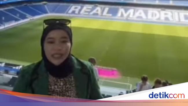 Viral Istri Bupati Enrekang Bikin Video Berlatar Stadion Markas Real Madrid