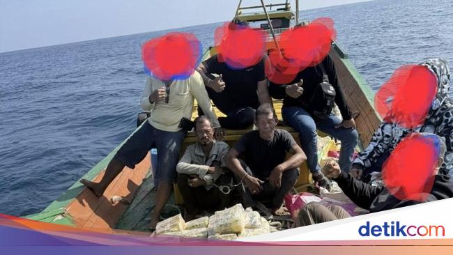 Polda Sumut Bongkar Penyelundupan 190 Kg Sabu Pakai Kapal Nelayan di Langkat