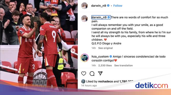 Kematian Diogo Jota Bikin Sedih Manchester United Sampai Ronaldo