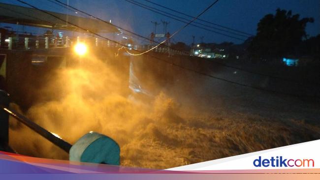 Bogor Diguyur Hujan, Bendung Katulampa Siaga 3 Malam Ini