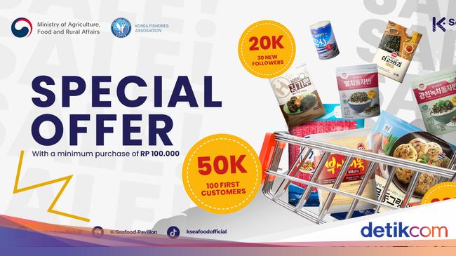 Belanja Produk Frozen &amp; Seafood Olahan Asli Korea, di Sini Tempatnya!