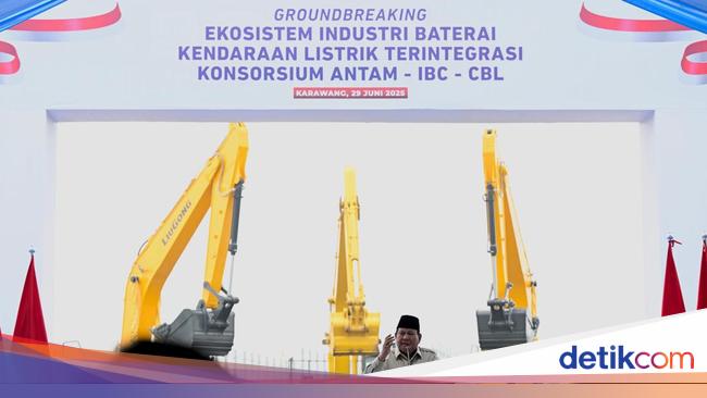 RI Bakal Punya Pabrik Baterai Rp 95 Triliun, Target Produksi 2027