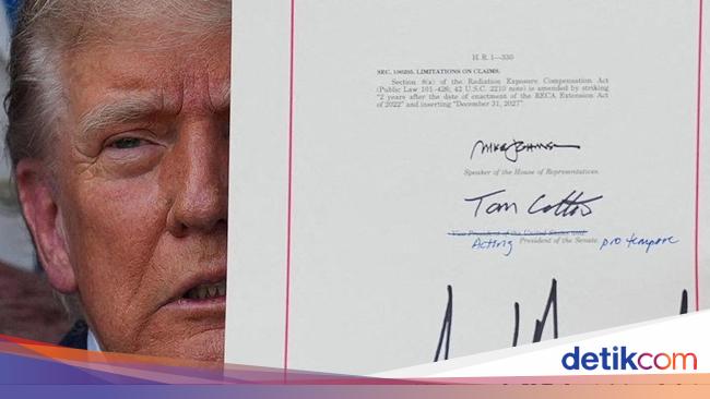 One Big Beautiful Bill Act yang Diteken Trump dan Dampaknya ke Warga AS