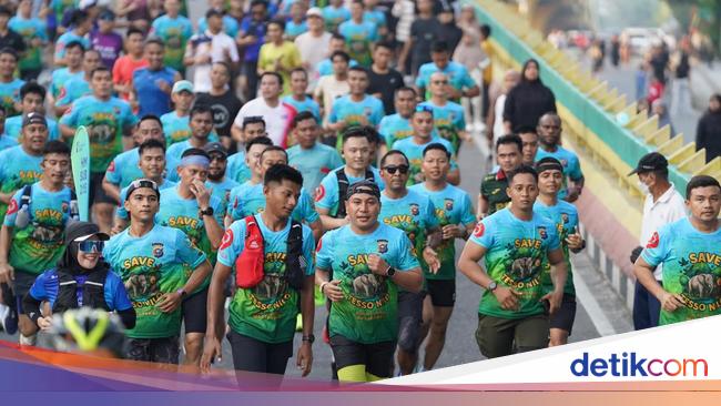 Simak! Rekayasa Lalu Lintas di Pekanbaru Saat Riau Bhayangkara Run 2025