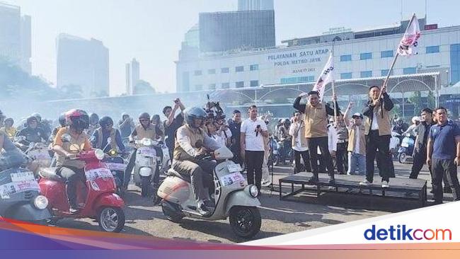 Polda Metro Jaya Gelar Bhayangkara Scooter Days, Diikuti 2.000 Bikers