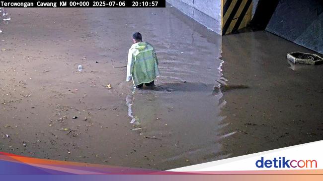 Ada Genangan di Terowongan Tol Wiyoto Wiyono, Lalin Dialihkan ke Tol Dalkot