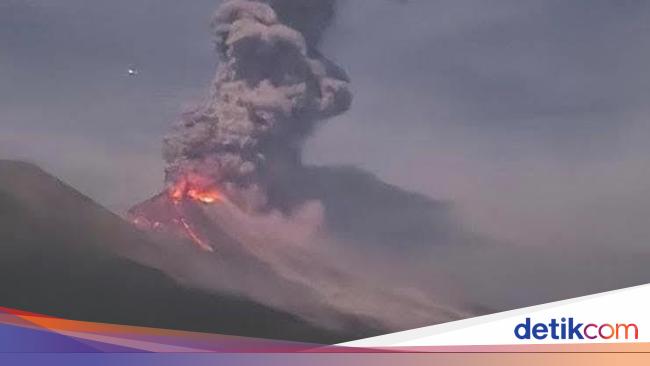 Gunung Lewotobi Erupsi, Batik Air Batalkan Penerbangan
