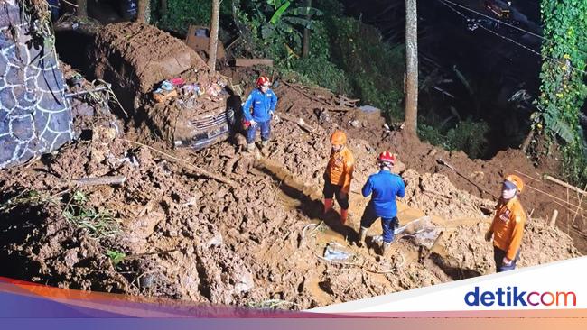 Korban Longsor di Puncak Bogor Belum Ditemukan, Pencarian Dilanjut
