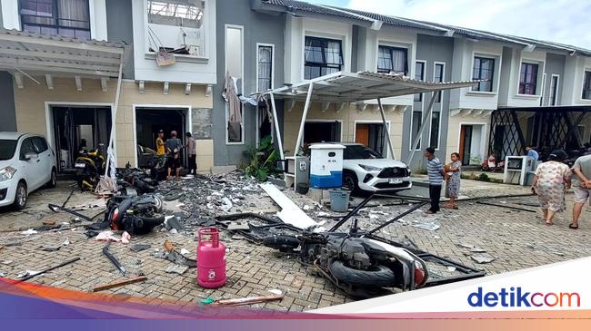 Tabung Gas Meledak saat Dipakai Masak, Seorang Polisi di Bogor Luka-luka