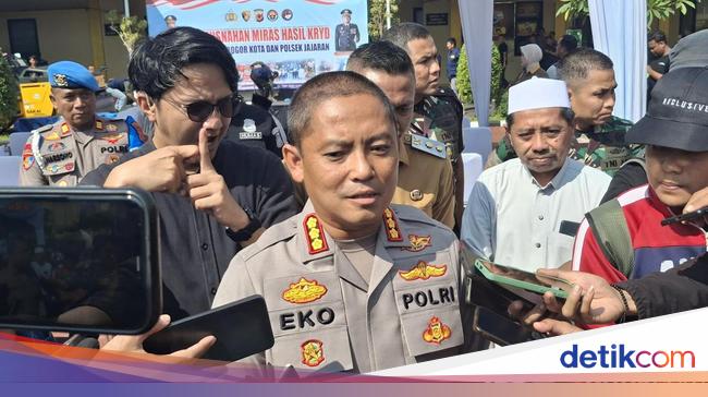 Operasi Miras Tiga Bulan, Polresta Bogor Tekan Gangguan Kamtibmas 40%