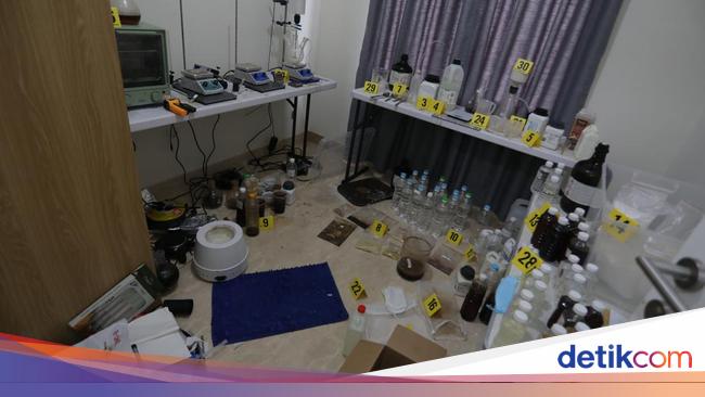 Polda Sumut Bongkar Sindikat Produsen Liquid Vape Narkoba di Apartemen