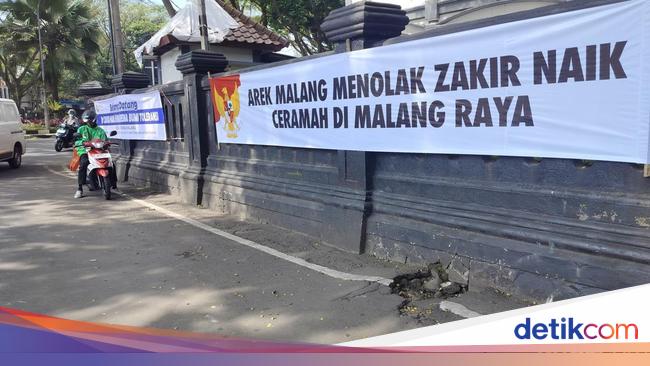 Ceramah Zakir Naik di Malang Malam Ini Diwarnai Penolakan, Panitia Buka Suara