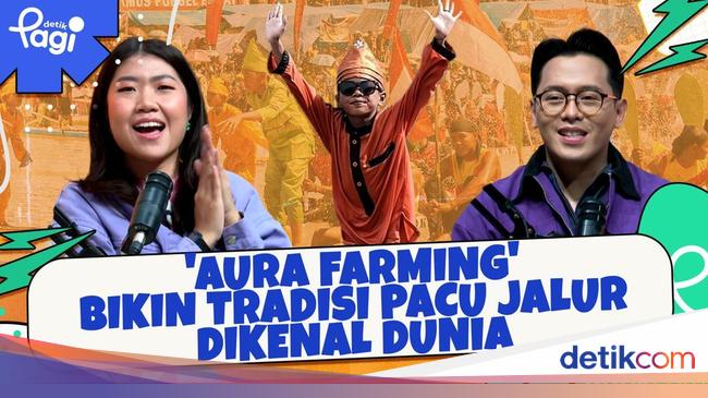 'Aura Farming' Bikin Tradisi Pacu Jalur Dikenal Dunia