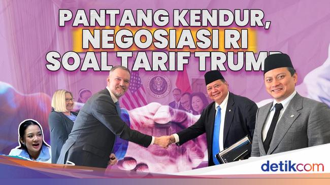 Pantang Kendur, Negosiasi RI Soal Tarif Trump