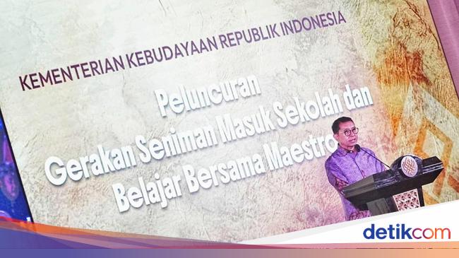 Kemenbud Luncurkan Gerakan Seniman Masuk Sekolah-Belajar Bersama Maestro