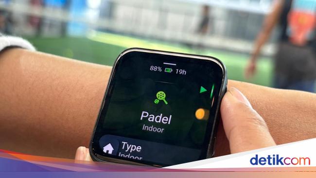 Garmin Rilis Smartwatch Sporty Kotak Buat yang Hobi Main Padel
