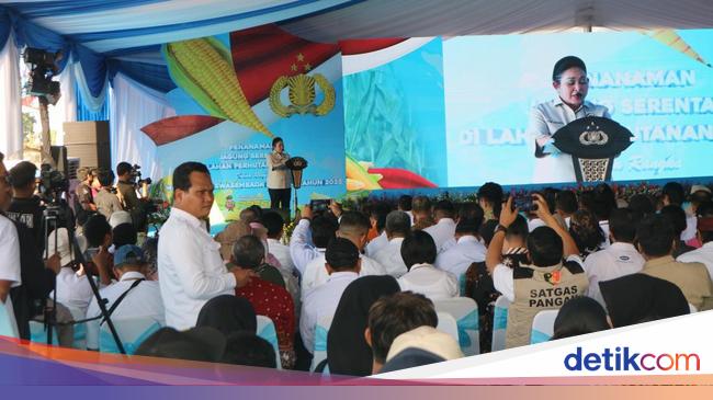 Titiek Soeharto Optimis Berkat Upaya Polri Indonesia Jadi Lumbung Pangan Dunia