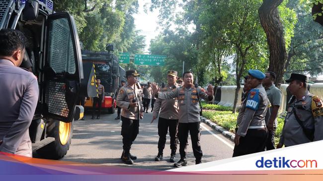 1.087 Personel Polisi Siaga Amankan Sidang Pleidoi Hasto Kristiyanto