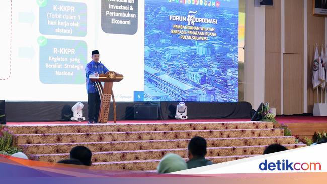 Menteri ATR Ajak Pemda Se-Sulawesi Revisi RTRW dan Percepat RDTR
