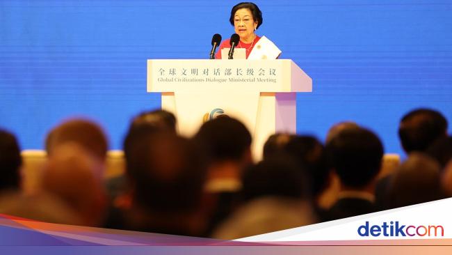 Megawati Usul Piagam Masa Depan Bersama saat Dialog Peradaban Dunia