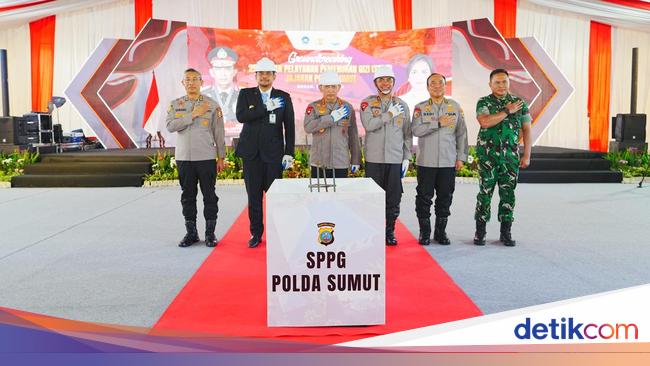 Kapolri Groundbreaking Dapur SPPG Tingkat Polda-Polres di Sumut, Komitmen Sukseskan MBG