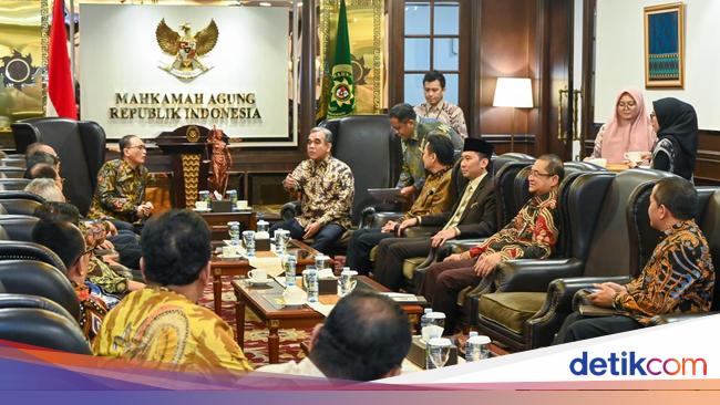 Sowan ke MA, Pimpinan MPR Bahas Reformasi Hukum dan Konstitusi Pasca 2045