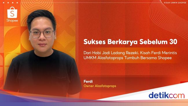 Kisah UMKM Jualan Properti Fotografi di Shopee, dari Hobi Jadi Rezeki