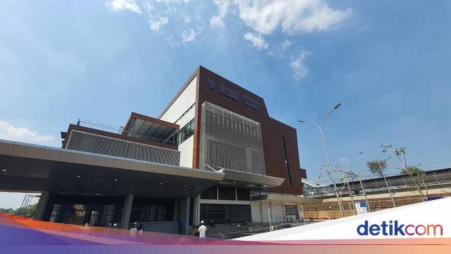 Stasiun KRL Jatake Hampir Rampung, Pembangunan Fisik Capai 92,78%