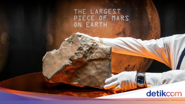 Batu Luar Angkasa dari Mars Mau Dilelang, Harga Ditaksir Capai Rp60 Miliar