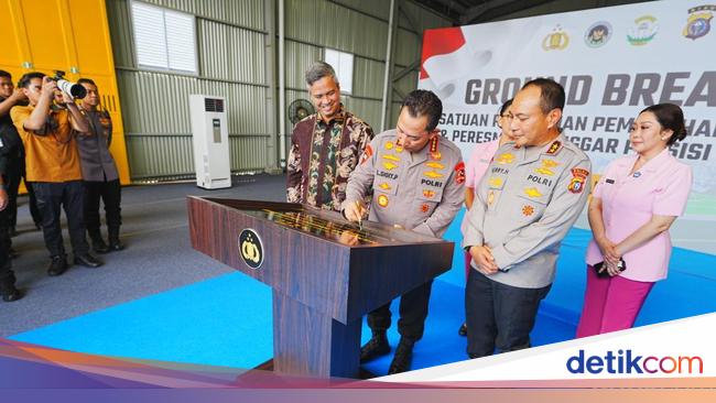 Diresmikan Kapolri, Polda Riau Kini Punya Fasilitas Helipad dan Hanggar Presisi