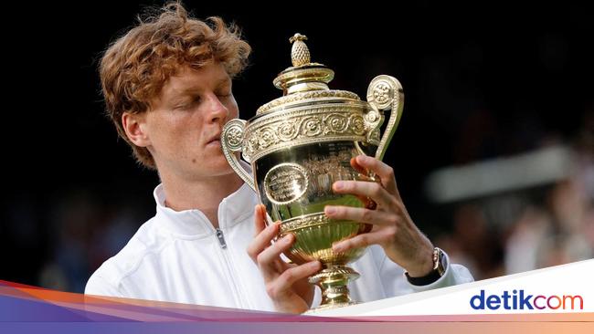 Jannik Sinner Cetak Sejarah, Juara Wimbledon 2025 Usai Taklukkan Alcaraz