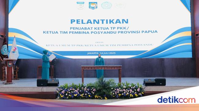 Tri Tito Karnavian Lantik Tyas Fatoni Jadi Pj Ketua TP PKK Provinsi Papua