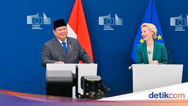 RI-Uni Eropa Sepakati Perjanjian Dagang, 80% Pos Tarif Bakal Rp 0!