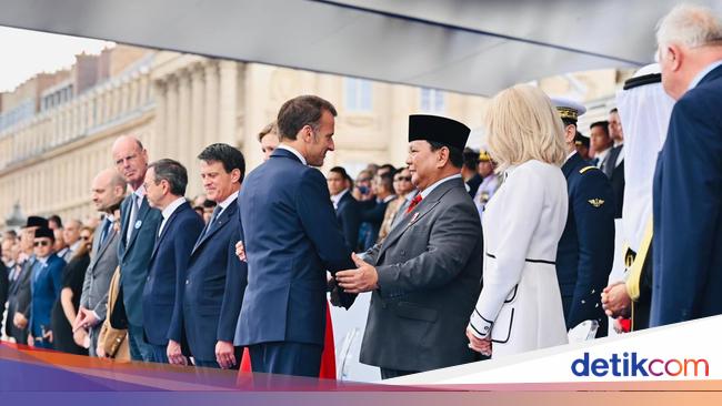 Sejarah, Prabowo Presiden RI Pertama Jadi Tamu Kehormatan Bastille Day