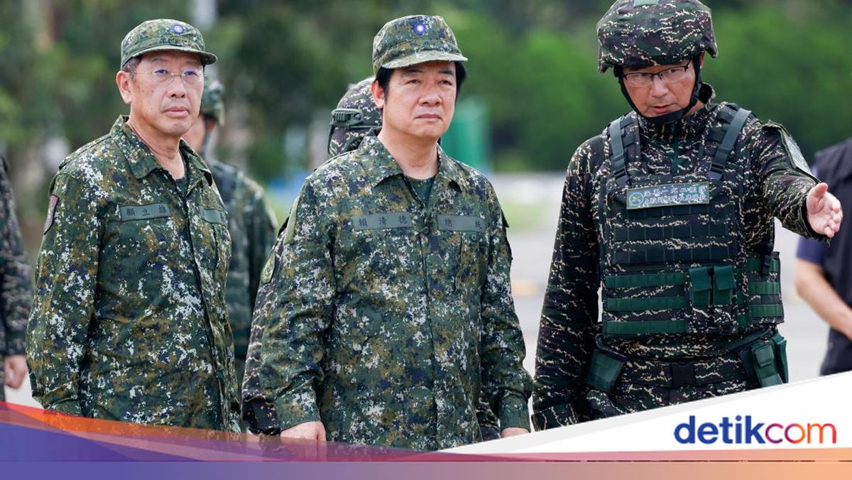 Taiwan Gelar Latihan Militer Han Kuang, Presiden Lai Tinjau Langsung ...