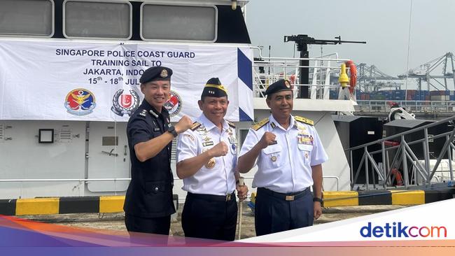 Perkuat Keamanan Laut, Bakamla Terima Kunjungan Cost Guard Singapura-Malaysia